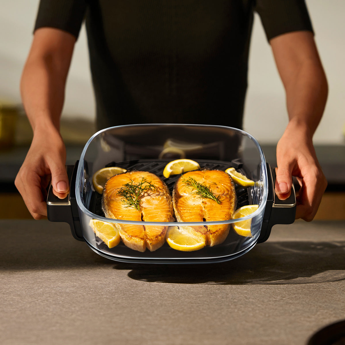 De la cocina a la mesa: lista para servir
