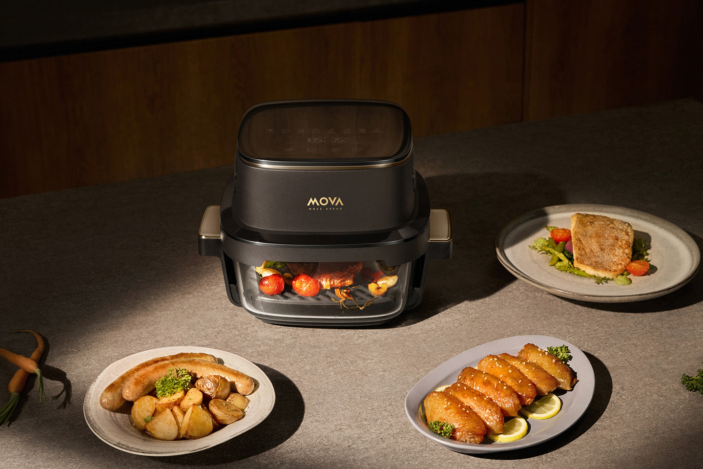 8 recetas preconfiguradas